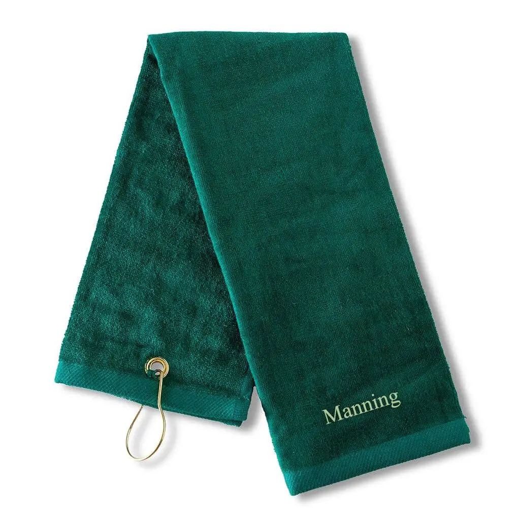 personalized golf towel is one of best father's day gifts
