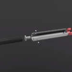 nitro piston metallic spring