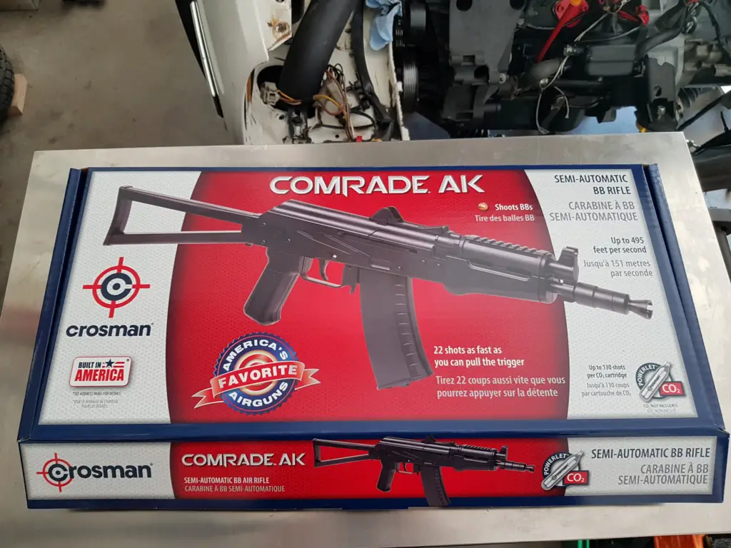 c1 Crosman Comrade CO2 AK-Style Review