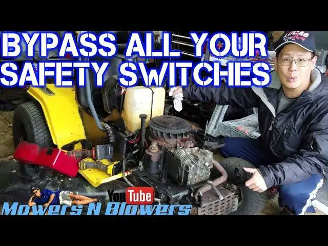 The Importance of Not Bypassing a PTO Switch on a Lawn Mower: Safety First