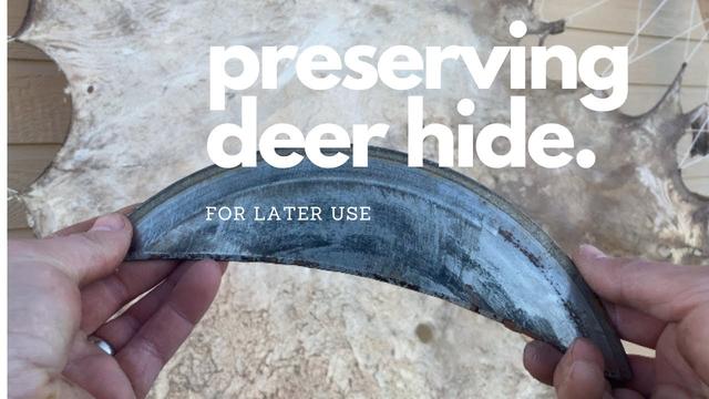 Preserving Memories: Transforming a Deer Hide into Meaningful Keepsakes